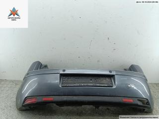 бампер задний Citroen C4 1 поколение [рестайлинг] 2008, серый, хетчбэк 5 дв.