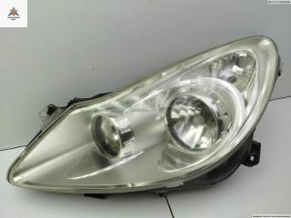 фара левая Opel Corsa D 2006, 1.0 л., бензин, МКПП, белый, хетчбэк 3 дв., 13186381
