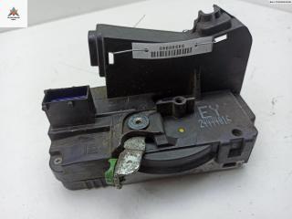 замок двери передней правой Opel Zafira 1 поколение (A) 2002, 2.2 л., бензин, АКПП, серый, минивэн, 24444016