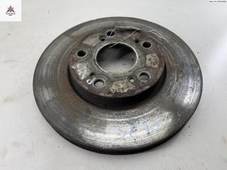 диск тормозной передний Honda Accord 6 поколение [рестайлинг] 2000, 2.3 л., бензин, МКПП, серый, седан