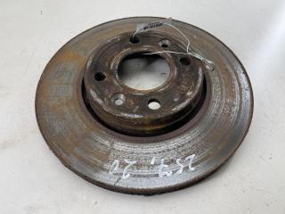 диск тормозной передний Nissan Micra K12 2003, 1.4 л., бензин, МКПП, серый, хетчбэк 3 дв.