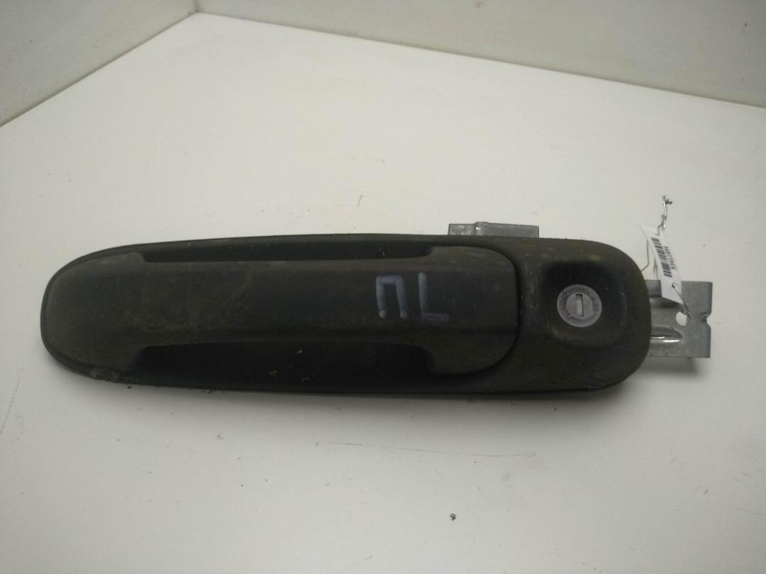 ручка наружная передняя левая Jeep Cherokee 2002, 2.5 л., дизель, МКПП, зелёный, внедорожник 5 дв.