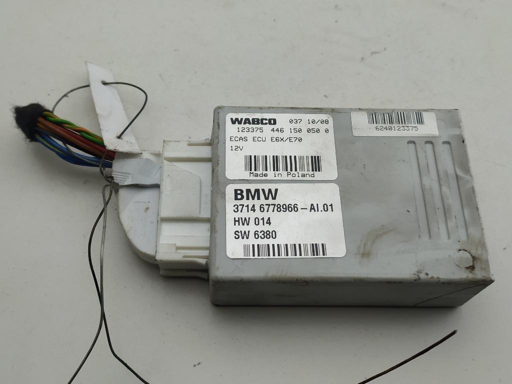 блок управления подвеской BMW X5 E70 2008, 3.0 л., дизель, АКПП, серый, внедорожник 5 дв., 37146778966