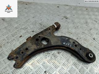 рычаг передний правый Volkswagen Golf 4 поколение 1998, 1.4 л., бензин, МКПП, красный, хетчбэк 3 дв., 1J0407151C