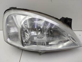 фара правая Opel Corsa C 2002, 1.0 л., бензин, МКПП, синий, хетчбэк 3 дв., 09115048