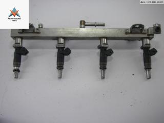 топливная рампа BMW 3 серия E46 [рестайлинг] 2005, 2.0 л., бензин, МКПП, серый, универсал, 7506158, 7521634, 7521633