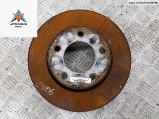 диск тормозной передний BMW 1 серия E81/E82/E87/E88 [рестайлинг] 2009, 2.0 л., дизель, МКПП, серый, хетчбэк 5 дв.