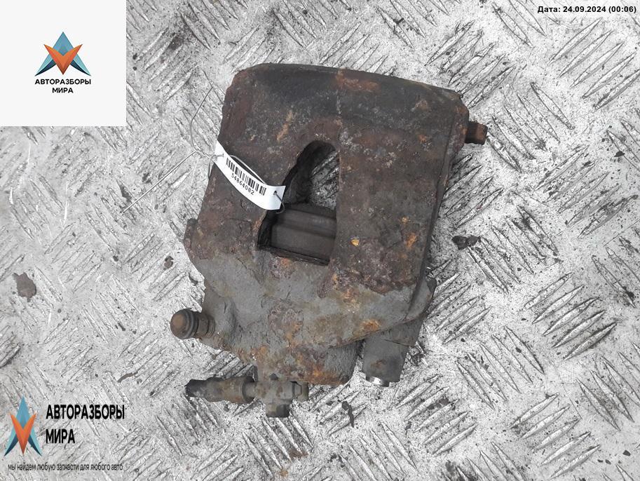 суппорт передний левый Volkswagen Golf 4 поколение 1999, 1.6 л., бензин, МКПП, синий, хетчбэк 5 дв. - фото №1