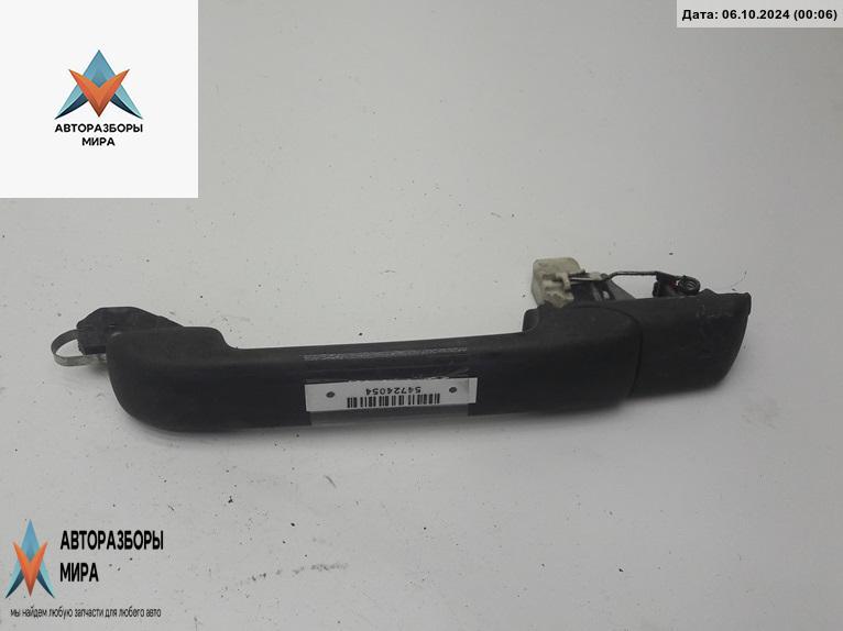 ручка наружная задняя правая Volkswagen Golf 3 поколение 1993, 1.6 л., бензин, МКПП, синий, хетчбэк 5 дв. - фото №1