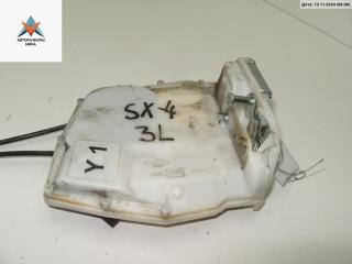 замок двери задней левой Fiat Sedici 1 поколение 2008, 1.9 л., дизель, МКПП, зелёный, внедорожник 5 дв.