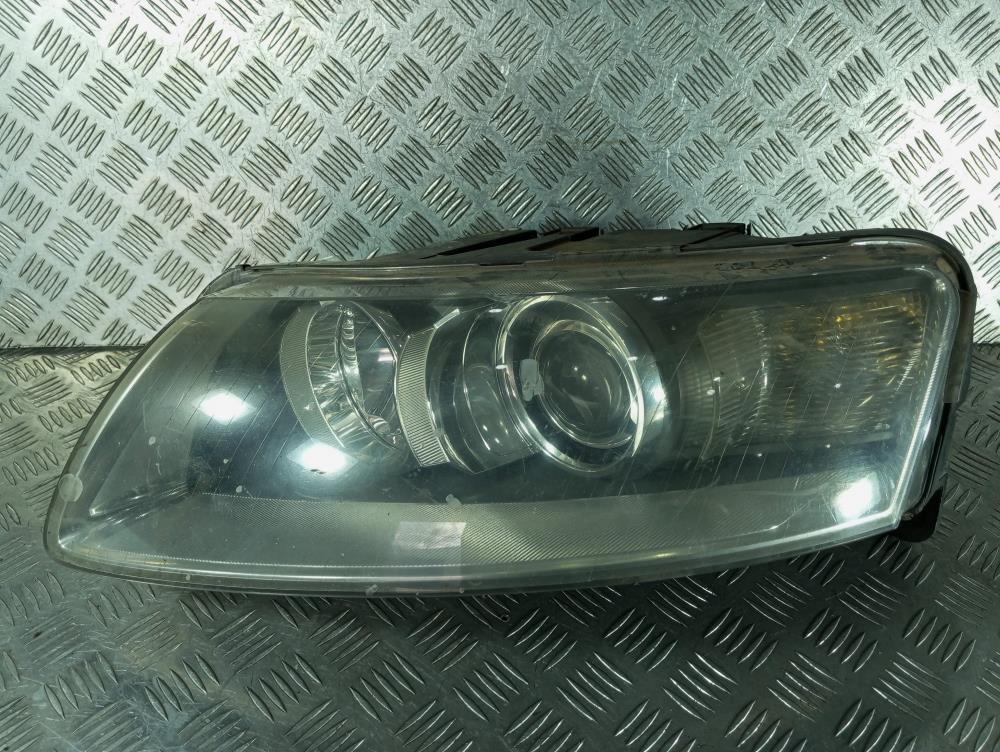 фара левая Audi A6 Allroad Quattro C6 2007, цвет - фото №1