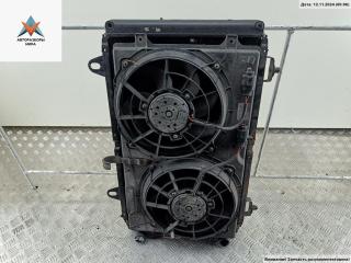 радиатор охлаждения Volkswagen Sharan 1 поколение [2-й рестайлинг] 2003, 1.9 л., дизель, АКПП, чёрный, минивэн