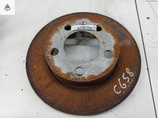 диск тормозной задний Audi A3 8L [рестайлинг] 2002, 1.8 л., бензин, МКПП, чёрный, хетчбэк 3 дв., 1J0615601