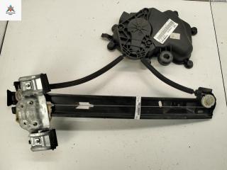 стеклоподъемник электрический задний левый SEAT Ibiza 4 поколение 2008, 1.4 л., бензин, МКПП, жёлтый, хетчбэк 5 дв., 6J4839401