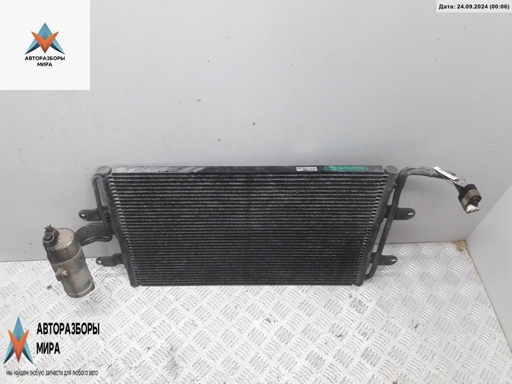 радиатор кондиционера Volkswagen Golf 4 поколение 1999, 2.0 л., бензин, МКПП, серый, хетчбэк 3 дв., 1J0820411D - фото №1