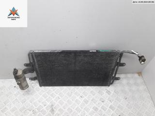 радиатор кондиционера Volkswagen Golf 4 поколение 1999, 2.0 л., бензин, МКПП, серый, хетчбэк 3 дв., 1J0820411D