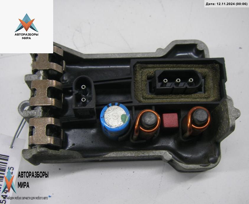 сопротивление печки BMW 7 серия E65/E66/E67 2002, 3.0 л., дизель, АКПП, зелёный, седан, 64116928073 - фото №1