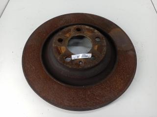 диск тормозной задний Audi A6 4F/C6 2005, 2.7 л., дизель, МКПП, зелёный, универсал