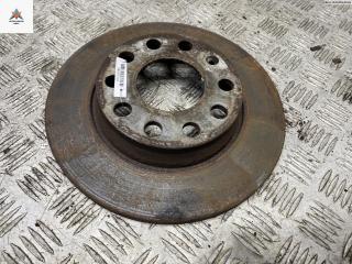 диск тормозной задний Audi A4 B6 2003, 2.5 л., дизель, МКПП, чёрный, универсал