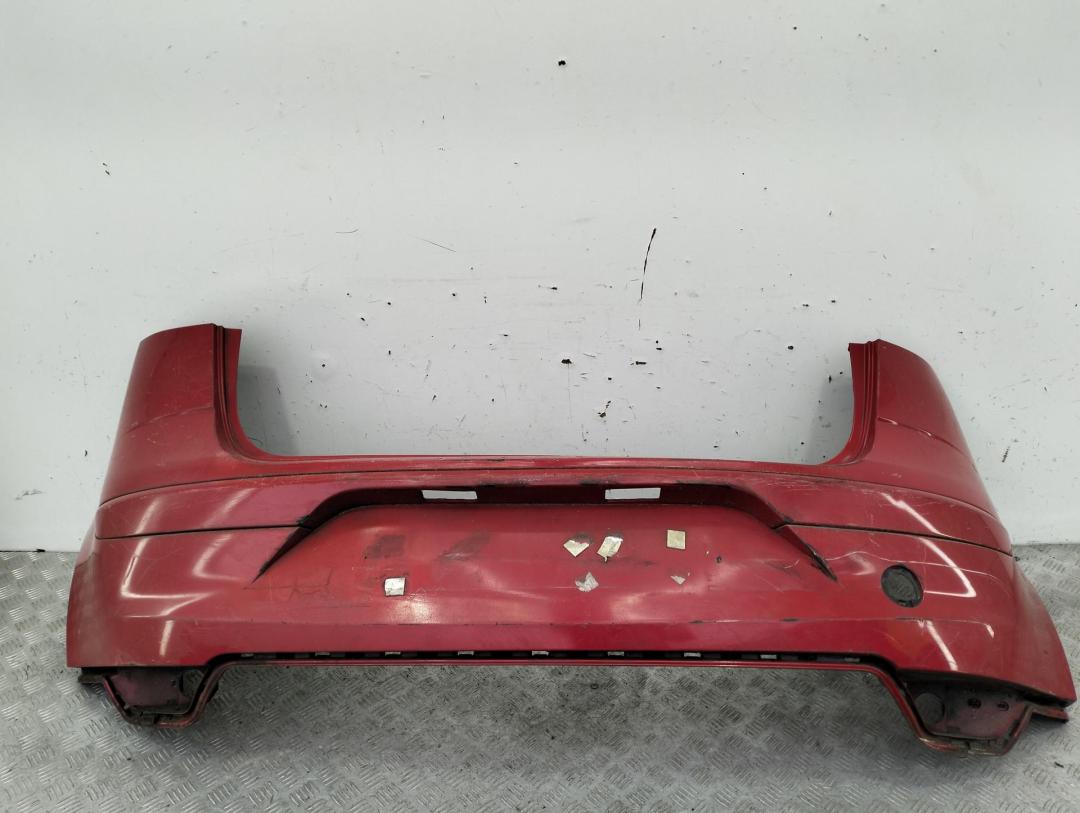 бампер задний SEAT Altea 2008, красный, минивэн, 5P0807421B