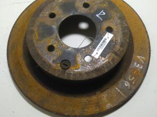 диск тормозной задний Renault Koleos 1 поколение 2008, 2.0 л., дизель, МКПП, серый, внедорожник 5 дв.