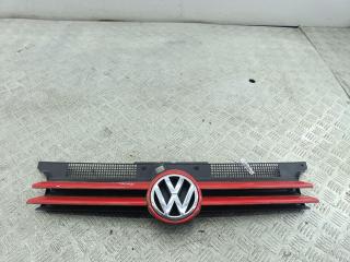 решетка радиатора Volkswagen Golf 4 поколение 1999, красный, хетчбэк 5 дв.
