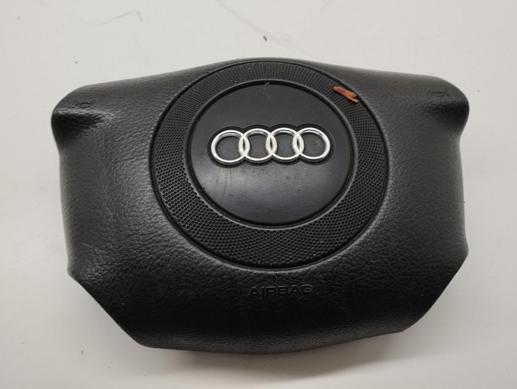 подушка безопасности водителя Audi A6 C5 1998, 2.4 л., бензин, МКПП, синий, универсал, 4B0880201Q