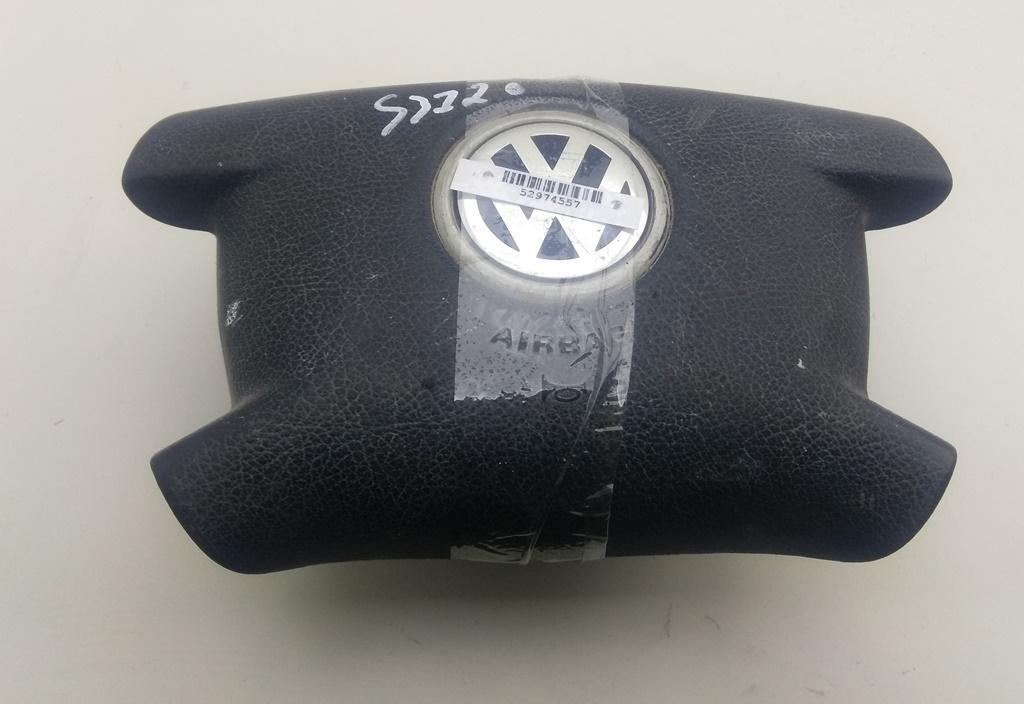 подушка безопасности водителя Volkswagen Transporter T5 2003, 1.9 л., дизель, МКПП, красный, микроавтобус, 7H0880201F