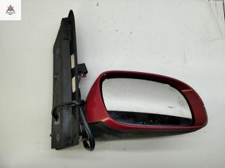 зеркало правое Volkswagen Touran 1 поколение 2003, 1.9 л., дизель, МКПП, красный, минивэн, 073016