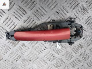 ручка наружная передняя правая Skoda Fabia 2 поколение (5J) 2007, 1.4 л., дизель, МКПП, красный, хетчбэк 5 дв., 5J0837886