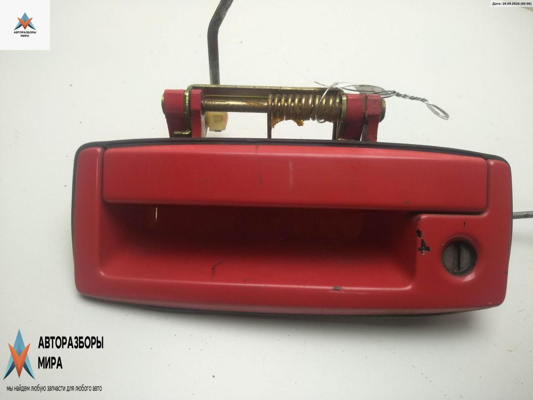 ручка крышки багажника Mitsubishi Lancer 9 поколение 2003, красный, универсал - фото №1