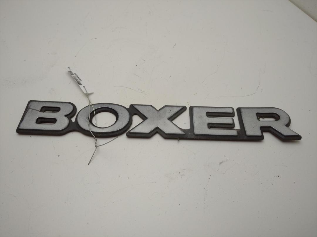 эмблема Peugeot Boxer 2 поколение 1997, 2.5 л., дизель, МКПП, белый, микроавтобус - фото №1