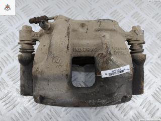 суппорт передний правый Volkswagen Amarok 1 поколение 2010, 2.0 л., дизель, МКПП, серый, внедорожник 5 дв.