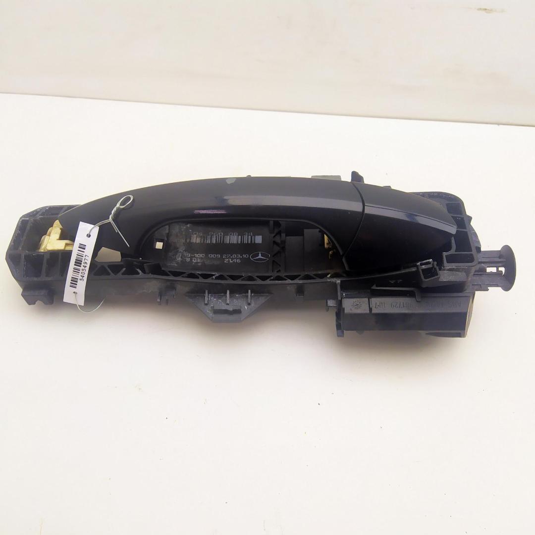 ручка наружная задняя правая Mercedes-Benz C W204 2010, 2.2 л., дизель, АКПП, чёрный, седан, 2042600834