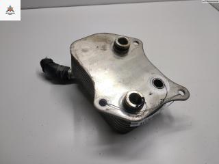 радиатор масляный Audi A4 B6 2002, 2.0 л., бензин, МКПП, синий, универсал, 06B117021