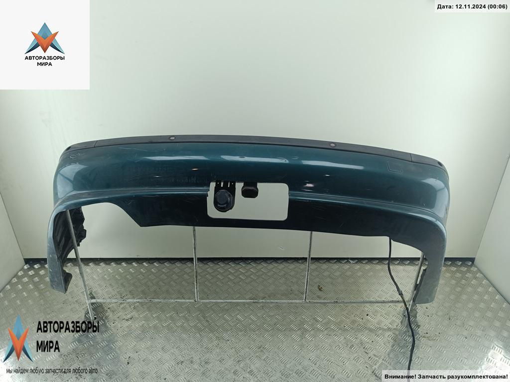 бампер задний BMW 5 серия E39 1997, зелёный, седан - фото №1