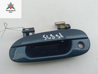 ручка наружная передняя левая Mitsubishi Galant 7 поколение 1995, 2.0 л., бензин, АКПП, зелёный, седан