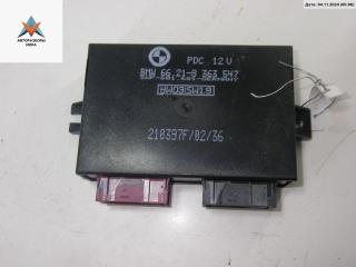 блок управления парктрониками BMW 5 серия E39 1997, 2.5 л., бензин, МКПП, синий, седан, 66218363547