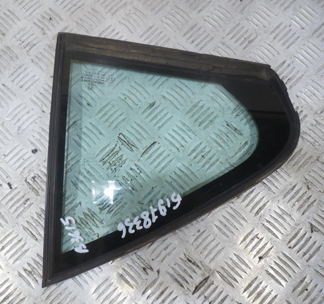 форточка задняя правая Peugeot 607 2002, 2.2 л., дизель, МКПП, красный, седан, 43R000677