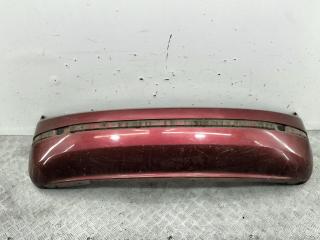 бампер задний Skoda Fabia mk1 (6Y) 2005, красный, хетчбэк 5 дв., 6Y6807421