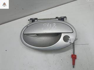 ручка наружная передняя левая Opel Meriva 1 поколение (A) [рестайлинг] 2006, 1.4 л., бензин, МКПП, серый, минивэн