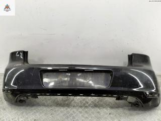 бампер задний Volkswagen Golf 6 поколение 2010, чёрный, хетчбэк 5 дв., 5K6807417
