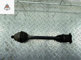 полуось передняя левая (приводной вал, ШРУС) Audi A6 4F/C6 2005, 2.7 л., дизель, МКПП, зелёный, универсал, 4F0407871K
