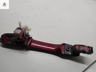 ручка наружная передняя левая Honda CR-V 2 поколение [рестайлинг] 2004, 2.0 л., бензин, АКПП, красный, внедорожник 5 дв.