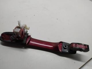ручка наружная передняя левая Honda CR-V 2 поколение [рестайлинг] 2004, 2.0 л., бензин, АКПП, красный, внедорожник 5 дв.