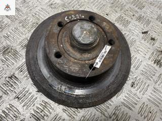 диск тормозной задний Audi A4 B5 [рестайлинг] 1998, 2.4 л., бензин, АКПП, чёрный, универсал