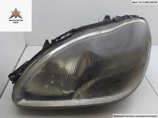 фара левая Mercedes-Benz S-Класс W220 [рестайлинг] 2002, 3.2 л., дизель, АКПП, зелёный, седан, A2208200761