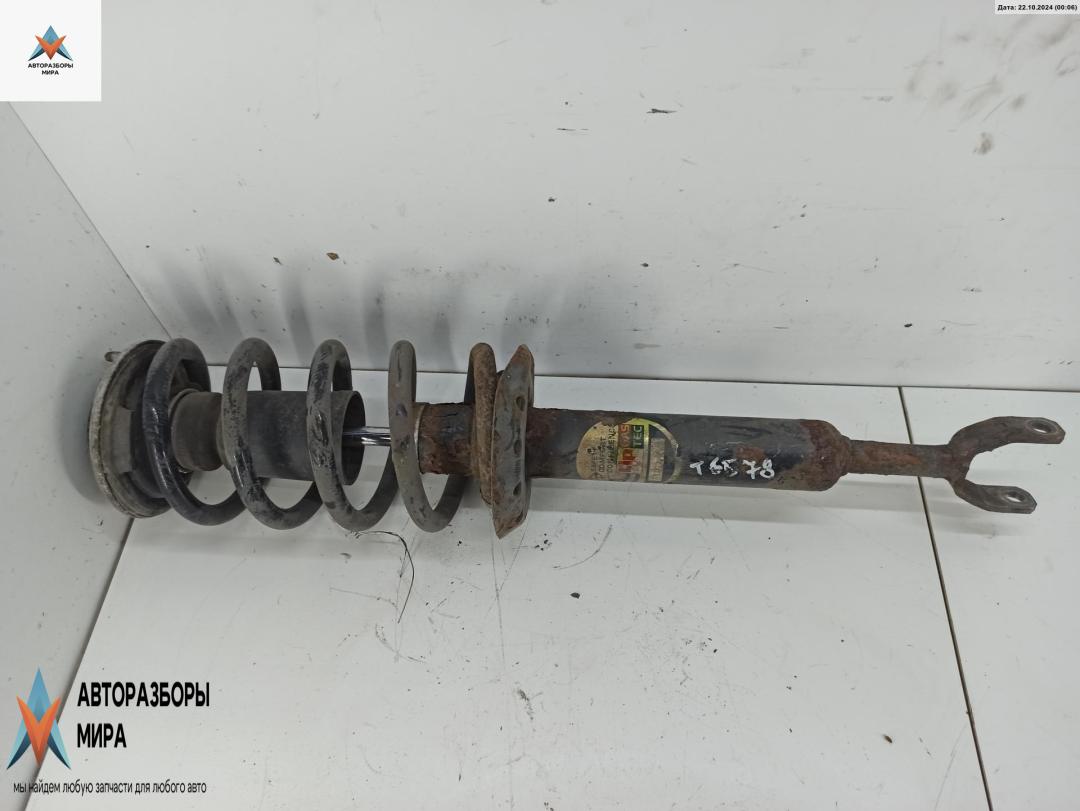 амортизатор передний левый Audi A6 4B/C5 1997, 2.8 л., бензин, АКПП, серый, седан - фото №1