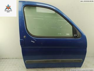 дверь сдвижная Citroen Berlingo 1 поколение (M49) 2000, синий, фургон, 96589654XT
