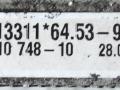 радиатор кондиционера BMW 1 серия E81/E82/E87/E88 [рестайлинг] 2008, 2.0 л., дизель, МКПП, красный, хетчбэк 3 дв., 64539169526 - фото №3